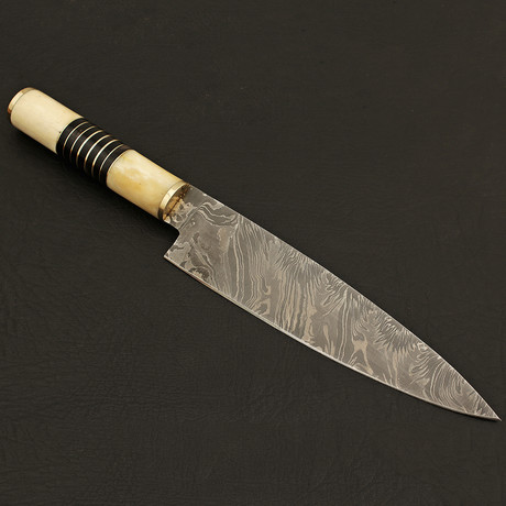 Damascus Kitchen Knife // 9028