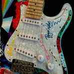 Frame Autographed Guitar // Pink Floyd