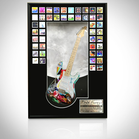 Frame Autographed Guitar // Pink Floyd