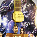 Autographed Guitar // Iron Maiden