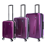 Collodi Hardside 3 Piece Set // Grape
