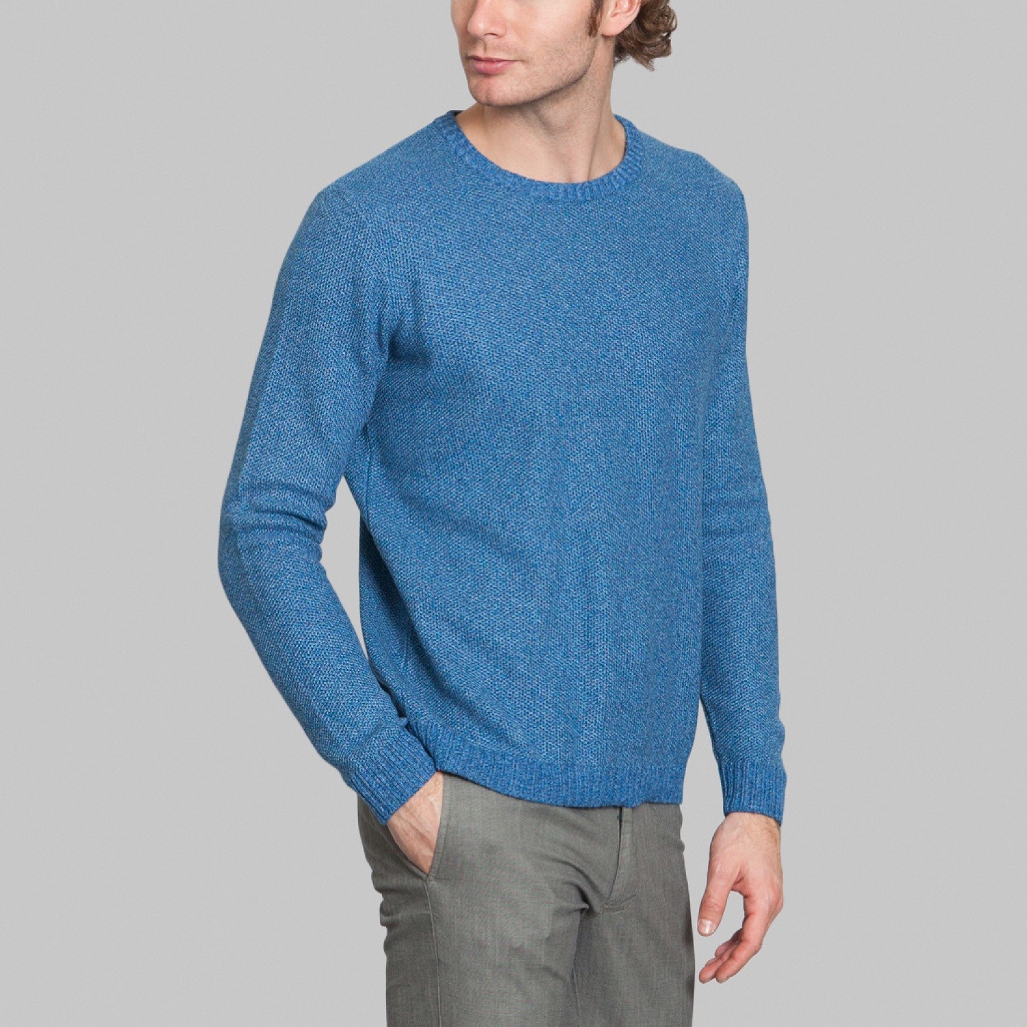 Melance Knit Sweater // Sky Blue (XS) - Jagvi - Touch of Modern