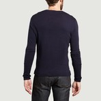 Round Neck T-Shirt // Blue (XL)