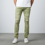 Skinny Jeans // Green (30WX32L)