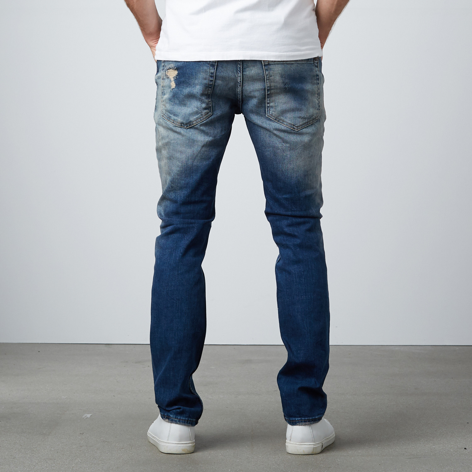 Skinny Jeans // Blue (30WX32L) - Salvatore Galliano - Touch of Modern