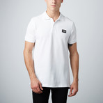 Short Sleeve Polo Shirt // White (L)