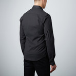 Slim Button Down Shirt // Black (M)