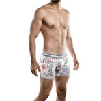 Aeronautica Microfiber Boxer Medium // Stamp (S)