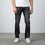 Coated Standard Slim Jean // Black (30WX32L)