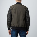 Bomber Jacket // Olive (M)