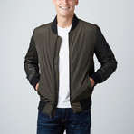 Bomber Jacket // Olive (M)