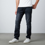 Standard Slim Blue Wash Jean // Dark Blue (36WX32L)