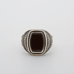 Onyx Stone Ring (Size 8.5)