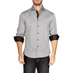 Alexander Long-Sleeve Button-Up Shirt // Gray (2XL)