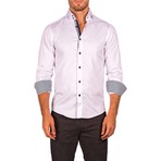 Swiss Pupil Long-Sleeve Button-Up Shirt // White (S)