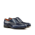 Croc Full Brogue Oxford // Navy (US: 6)