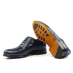 Croc Full Brogue Oxford // Navy (US: 8)