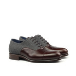 Cap-Toe Oxford // Brown (US: 8)