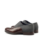 Cap-Toe Oxford // Brown (US: 9)