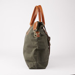 Hudson Tote Bag // Fatigue Green