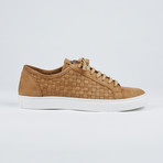 Braided Leather Shoes // Beige (Euro: 41)