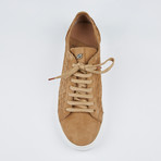 Braided Leather Shoes // Beige (Euro: 41)