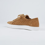 Braided Leather Shoes // Beige (Euro: 41)