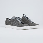 Braided Leather Shoes // Grey (Euro: 43)