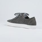 Braided Leather Shoes // Grey (Euro: 42)