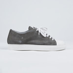 Limited Edition Cap-Toe Shoes // Grey + White (Euro: 44)