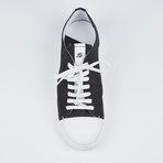 Limited Edition Cap-Toe Shoes // Black + White (Euro: 43)