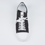 Limited Edition Cap-Toe Shoes // Black + White (Euro: 41)