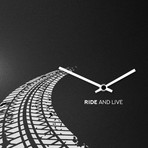 Ride and Live (Black Metal, White Graphics)