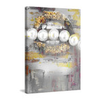 Pearl Nibble // Wrapped Canvas (12"W x 18"H x 1.5"D)