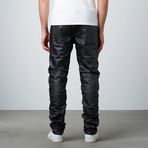 Cargo Pocket Denim // Black Wax (38WX32L)