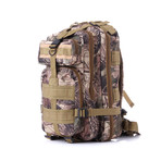 Something Tactical Military Backpack // Brown Camo