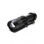 Tactical Flashlight Set // 2 Piece Set // Black