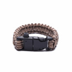 Tactical Paracord Bracelet // Beige Camo