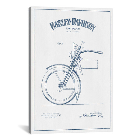 Harley-Davidson Motorcycles II (18"W x 26"H x 0.75"D)