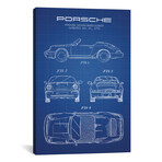 Porsche Corporation Porsche Patent Sketch (18"W x 26"H x 0.75"D)