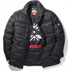 Chill Down Filled Puffer Jacket // Black (L)