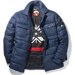 Chill Down Filled Puffer Jacket // Aero Blue (M)