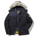 Free Ride Hooded Jacket // Navy (XL)