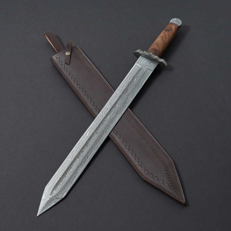 Damask Co. - Damascus Swords - Touch of Modern