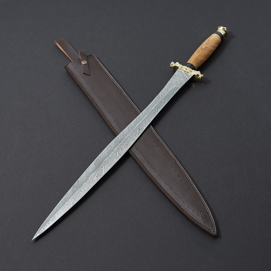 Damask Co. Damascus Swords Touch of Modern