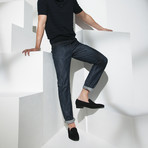 Eton Suede Loafer Slipper // Black (US: 10)