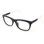 Clairview Optical Frame // Black + White