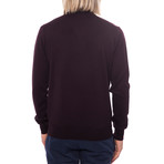 Half Zip Logo Sweater // Bordeaux (Euro: 56)