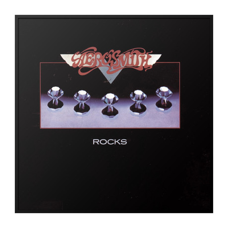 Glass Print // Aerosmith Rocks Album