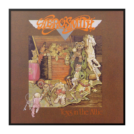 Glass Print // Aerosmith Toys in the Attic Album
